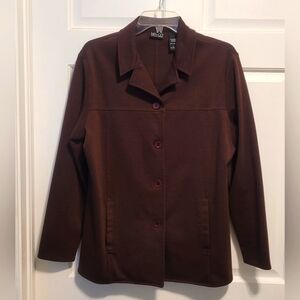 Women's Brown NY & CO Jacket Size L